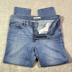 Levis 711 Skinny Ankle Jeans Women's Size 31 Blue Denim Casual Mid Wash Outdoors